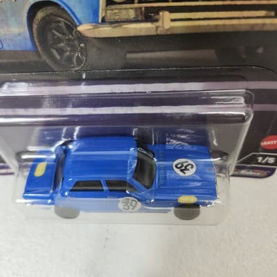 Hot Wheels '64 Nissan Prince Skyline GT Japan Historics 4 Blue Car 1/64 Toy NEW - Thumbnail 3