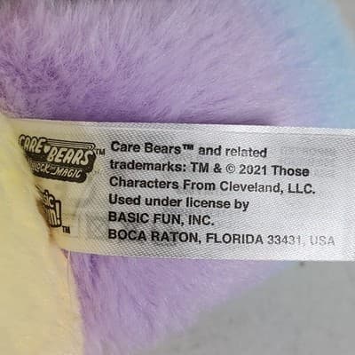 Care Bears 13” Plush Togetherness Bear Rainbow Heart Stuffed Animal Toy - Thumbnail 7