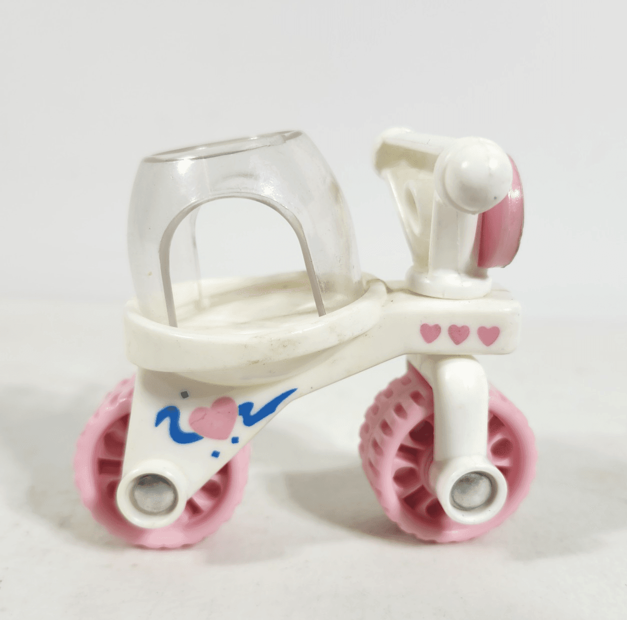 Fisher Price Smooshees Cuddlers Toy Bike Bicycle For Doll Vintage 1987 - Thumbnail 5