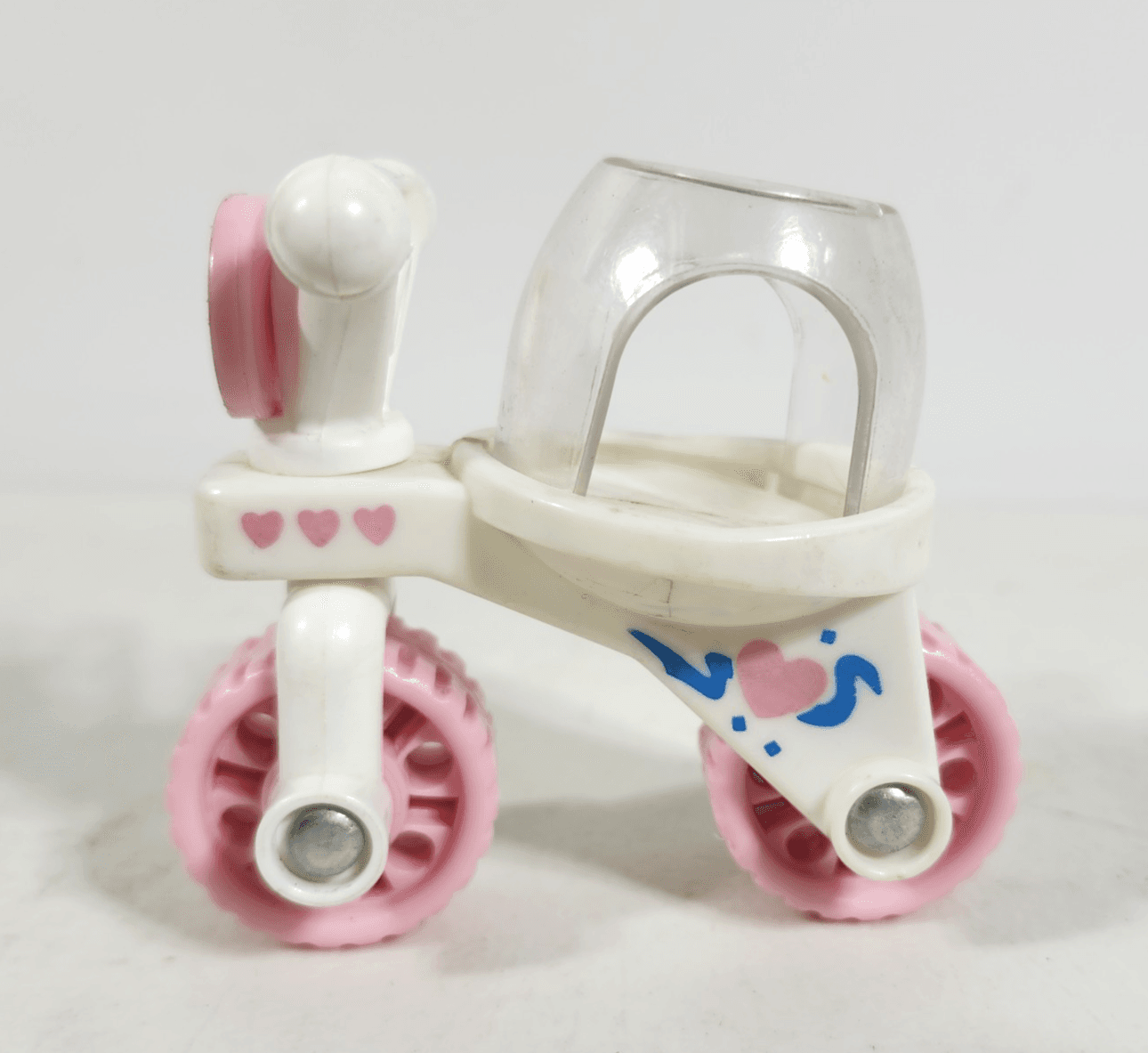 Fisher Price Smooshees Cuddlers Toy Bike Bicycle For Doll Vintage 1987 - Thumbnail 2