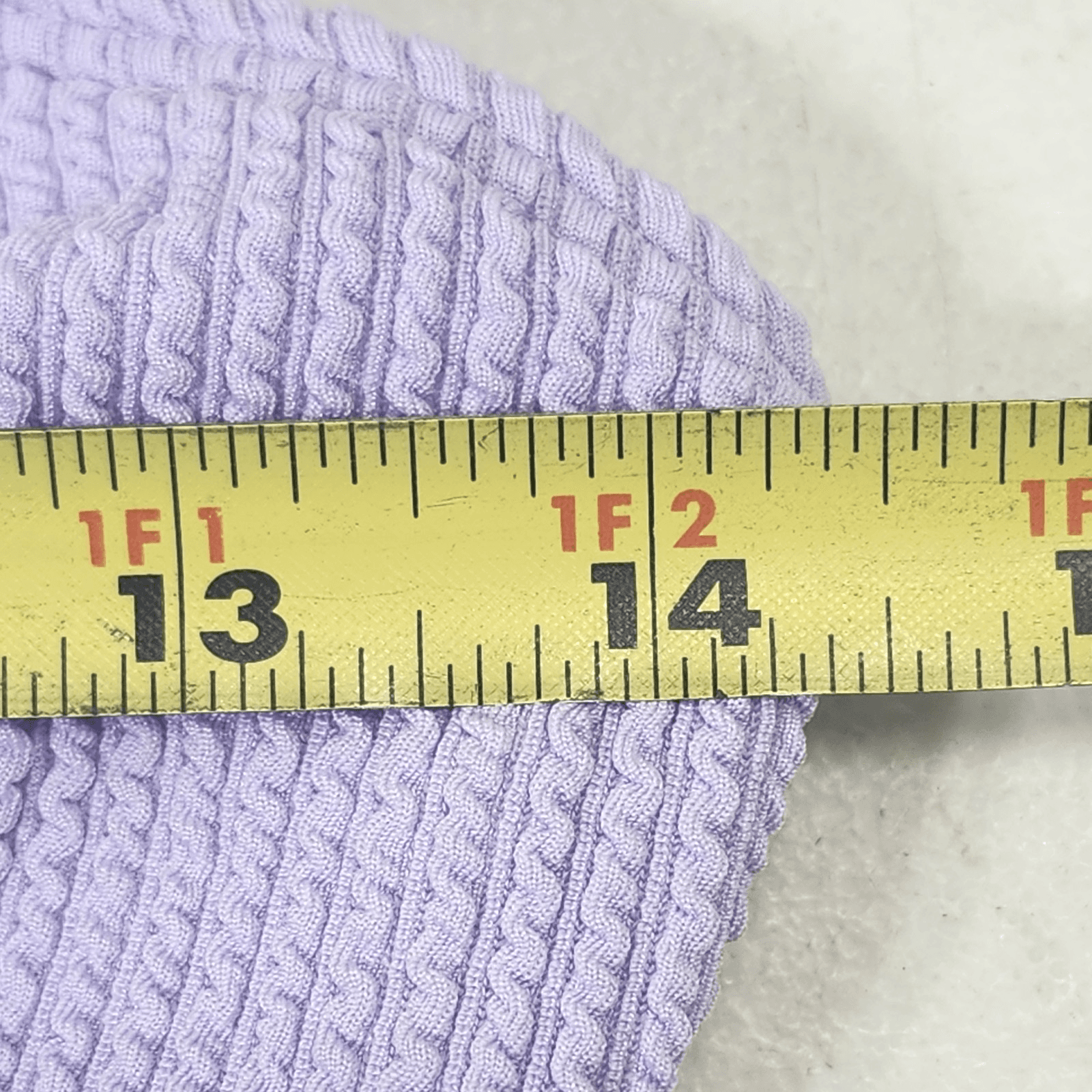 Wonder Nation Girls Swim Top Size XXL 18 Purple Ruffle NEW - Thumbnail 2