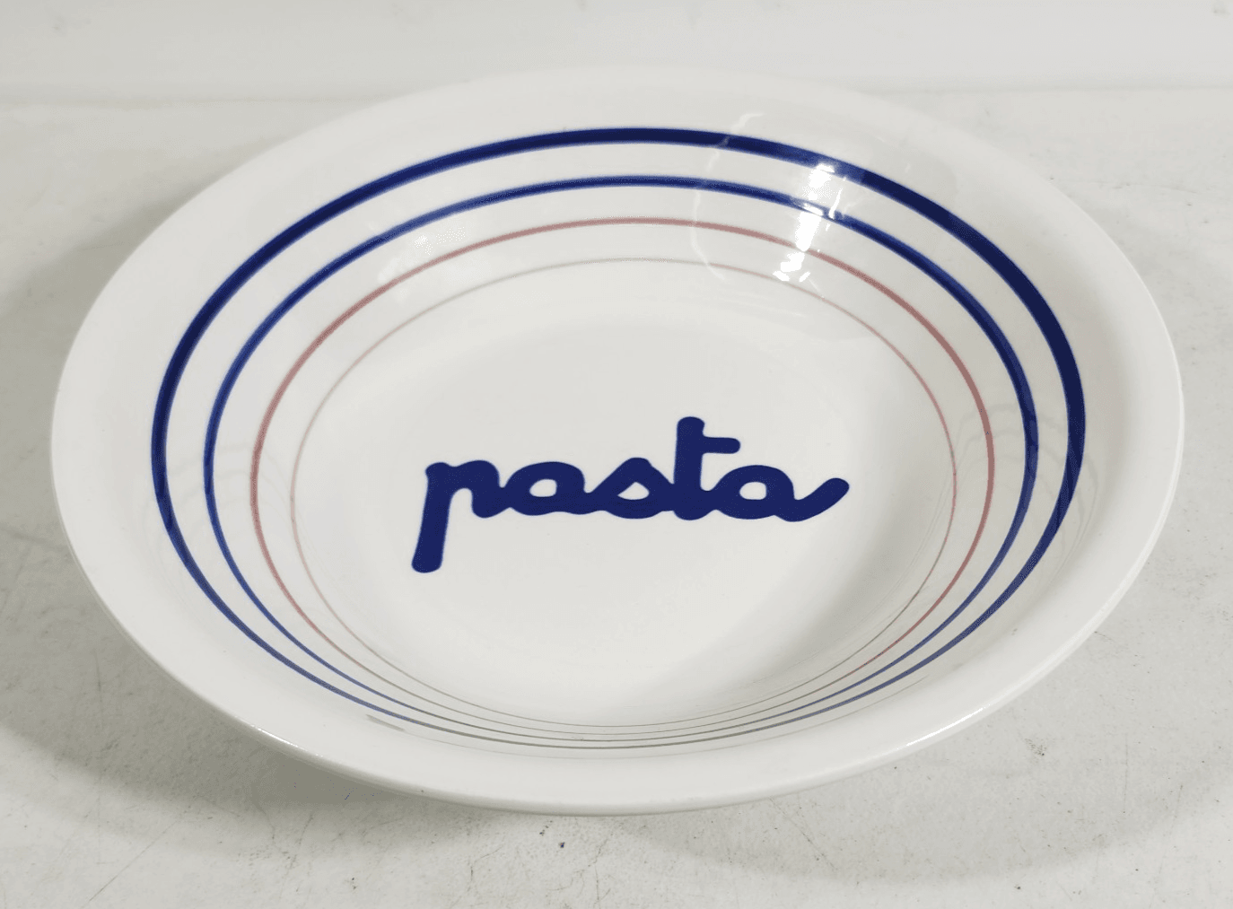 Vintage Hankook Large 11.75" Pasta Serving Bowl Dish Made in Korea - Thumbnail 3