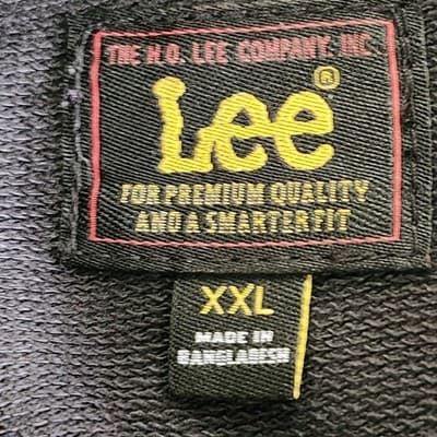 Lee Women's XXL Button Up Long Sleeve Shirt Black NEW - Thumbnail 8