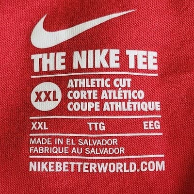 Ohio State Buckeyes Nike T Shirt Men's XXL Red Athletic Cut Champion - Thumbnail 7