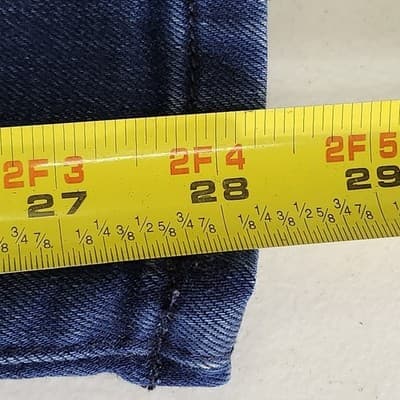 NYDJ Sheri Slim Jeans Womens 8P Blue Lift Tuck Tech Stretch Mid Rise - Thumbnail 3