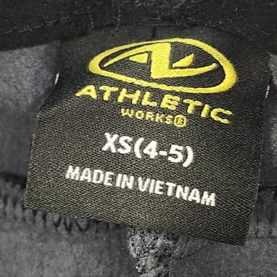 Athletic Works Boys Tech Fleece Jogger Sweatpants Size XS 4-5 Gray NEW - Thumbnail 8