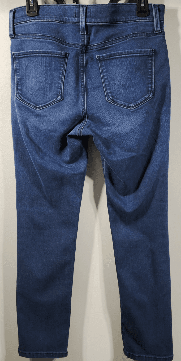 NYDJ Sheri Slim Jeans Womens 8P Blue Lift Tuck Tech Stretch Mid Rise - Thumbnail 6