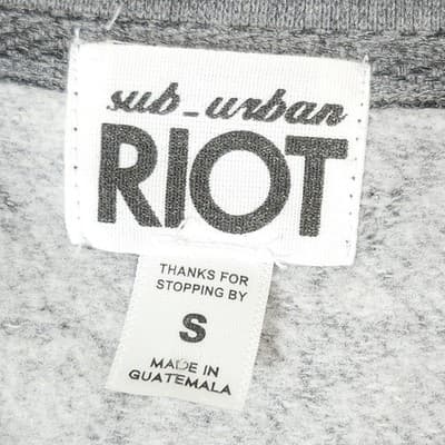 Suburban Riot Brand Black Eye of The Tiger Sweatshirt Size Small - Thumbnail 7
