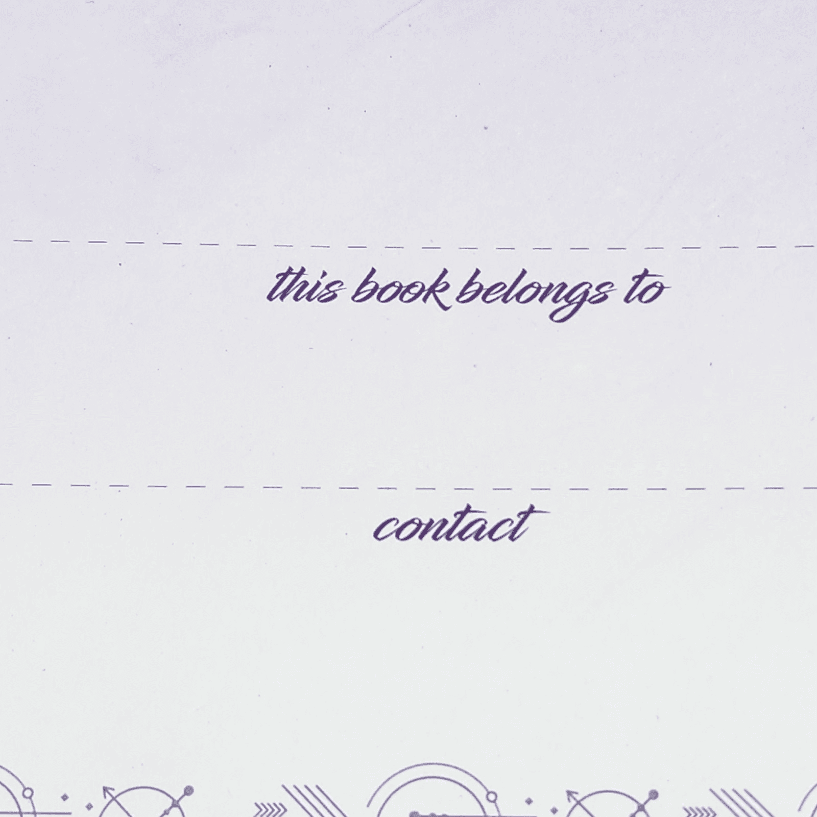 18 Month Undated Agenda Planner Calendar Notebook The Stars Shine For You - Thumbnail 5