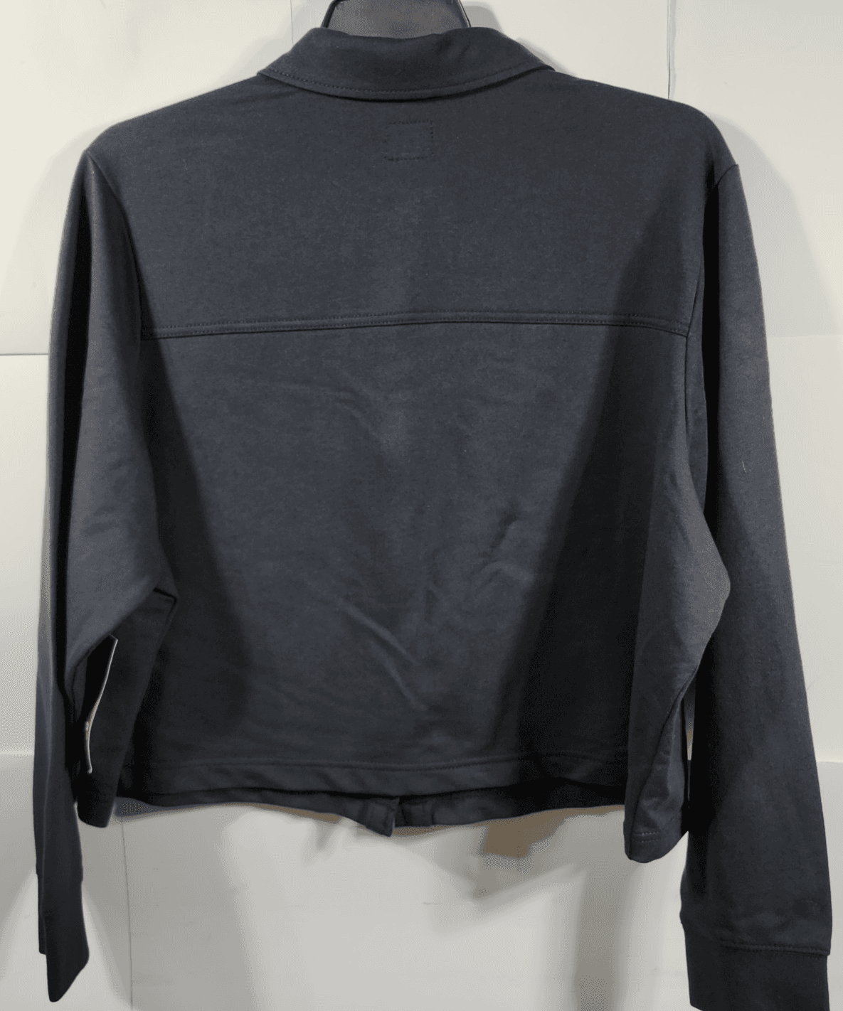 Lee Women's XXL Button Up Long Sleeve Shirt Black NEW - Thumbnail 4