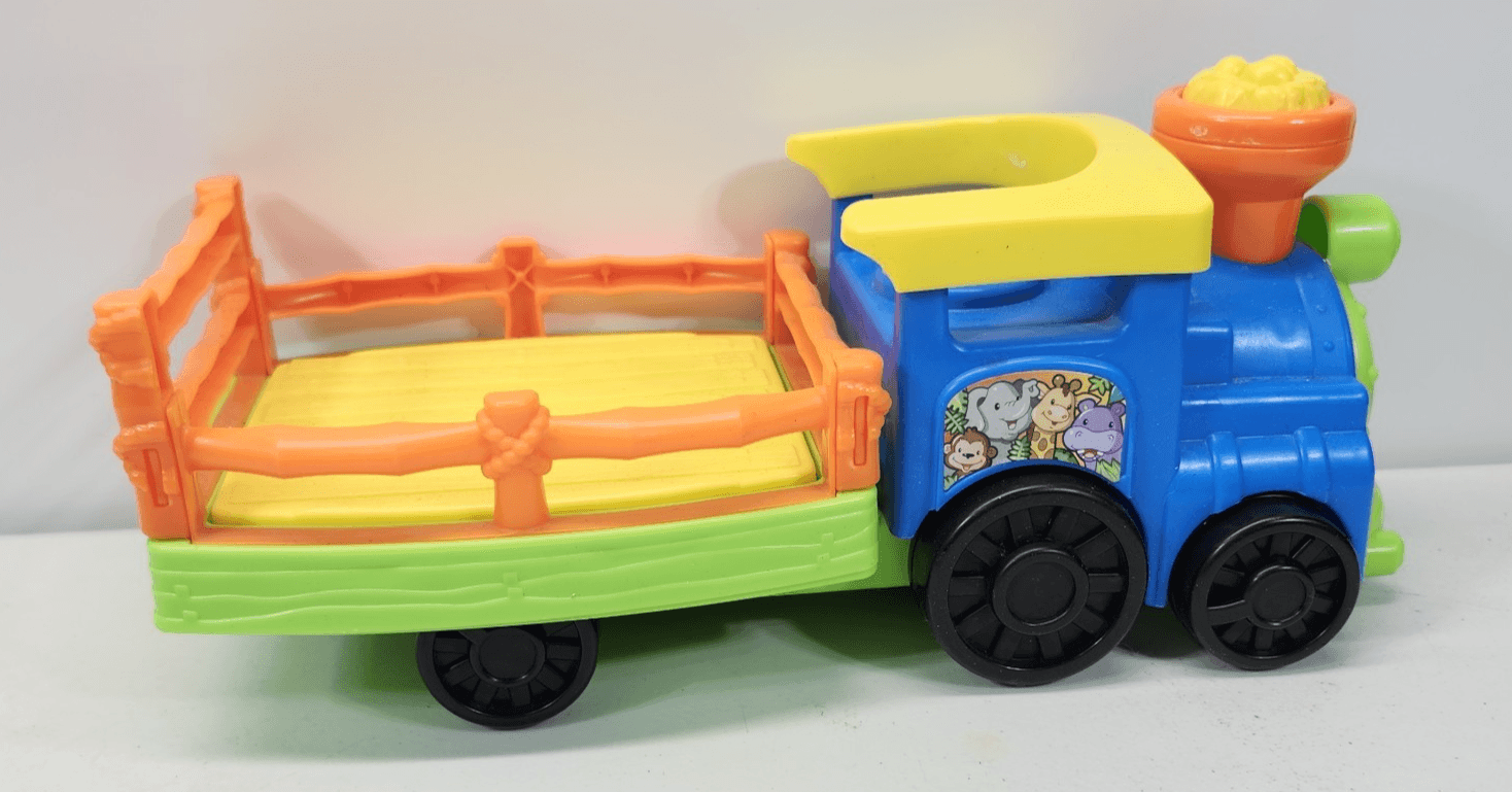 Fisher Price Little People Zoo Safari Train with Sound Tested Works - Thumbnail 7