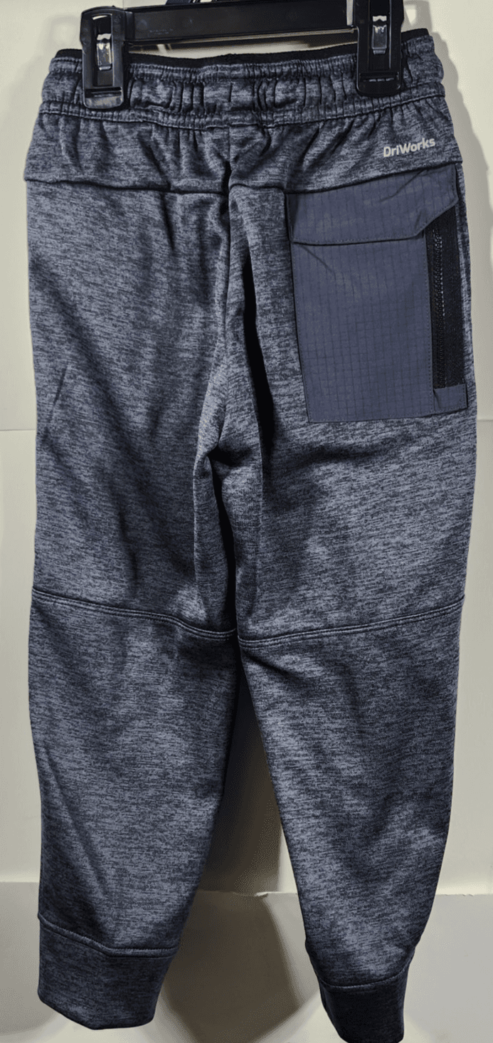 Athletic Works Boys Tech Fleece Jogger Sweatpants Size XS 4-5 Gray NEW - Thumbnail 6