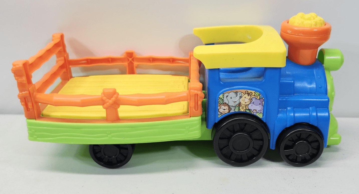 Fisher Price Little People Zoo Safari Train with Sound Tested Works - Thumbnail 6