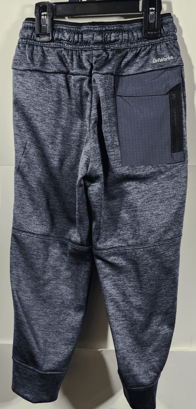 Athletic Works Boys Tech Fleece Jogger Sweatpants Size XS 4-5 Gray NEW - Thumbnail 4