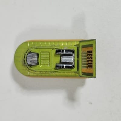 Vintage Lesney Matchbox Superfast Hovercraft Green 1/64 Toy Vehicle Loose - Thumbnail 8