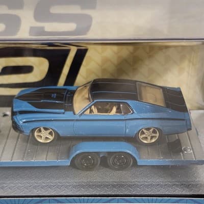 2026 M2 Machines 1990 Ford F350 Dually Truck & 1970 Mustang Boss 302 Custom R99 - Thumbnail 5