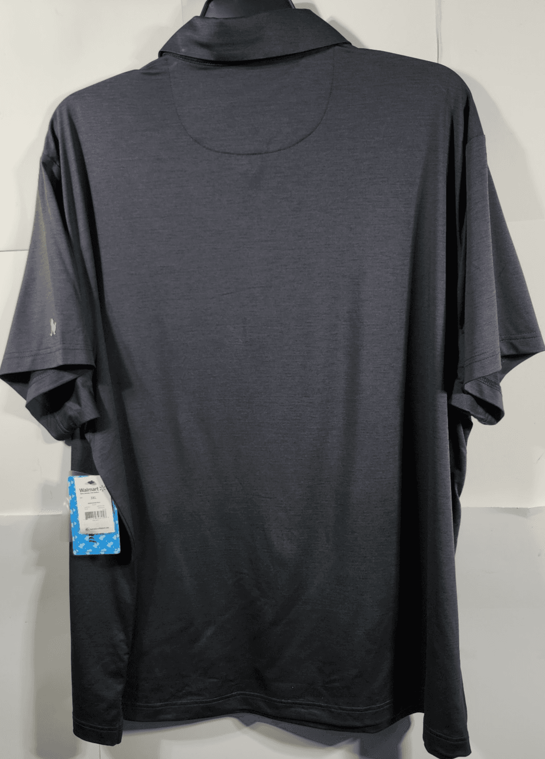 Birdie Bound Polo Shirt Mens 3XL Golf Performance Stretch Short Sleeve Black NEW - Thumbnail 4