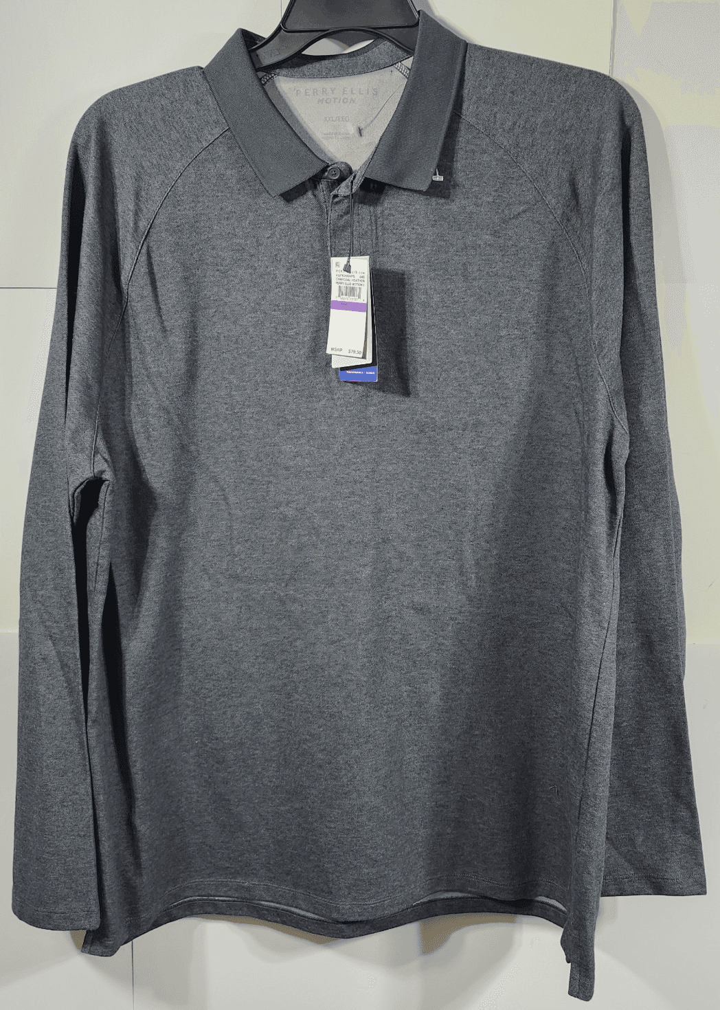 Perry Ellis Polo Shirt Men's Size XXL Casual NEW - Thumbnail 5