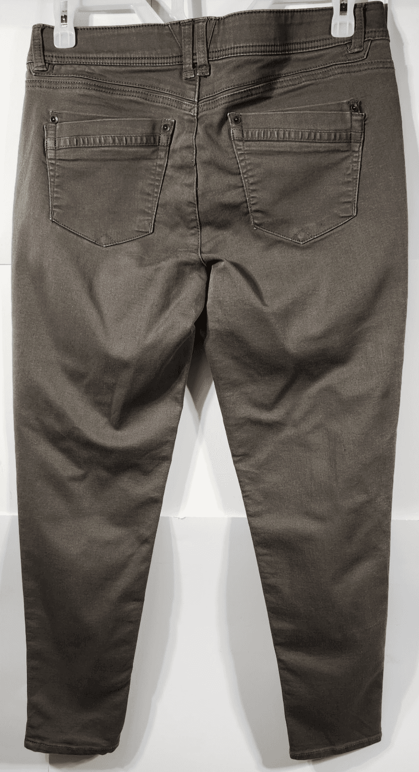 Democracy Pants Womens 12 Brown Ab Technology Skinny Stretch Jeggings Casual - Thumbnail 4