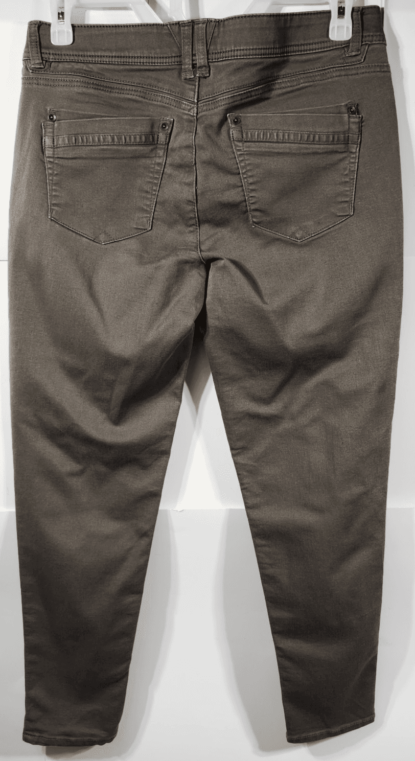Democracy Pants Womens 12 Brown Ab Technology Skinny Stretch Jeggings Casual - Thumbnail 6