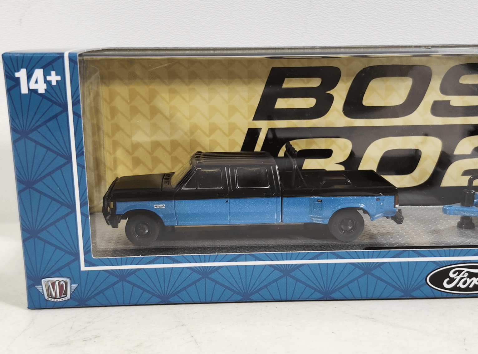2026 M2 Machines 1990 Ford F350 Dually Truck & 1970 Mustang Boss 302 Custom R99 - Thumbnail 2
