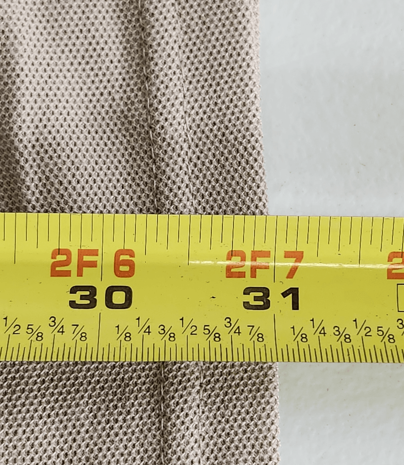 Sonoma Men's XL Polo Shirt Short Sleeve Beige Striped NEW - Thumbnail 3