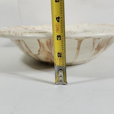 Vintage Alabama Clay Large Wash Basin Dish Centerpiece Bowl 13" - Thumbnail 5