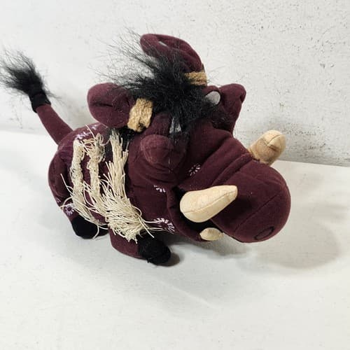 Disney The Lion King Pumba Plush Broadway Stuffed Animal Toy - Thumbnail 9