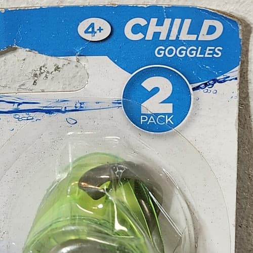 Dolfino Swimming Goggles Ages 4+ Tinted Lenses Beach Pool Blue Green NEW - Thumbnail 2