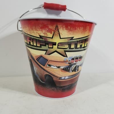 Tin Box Co Disney Cars Easter Bucket Drifting Through Town - Thumbnail 4