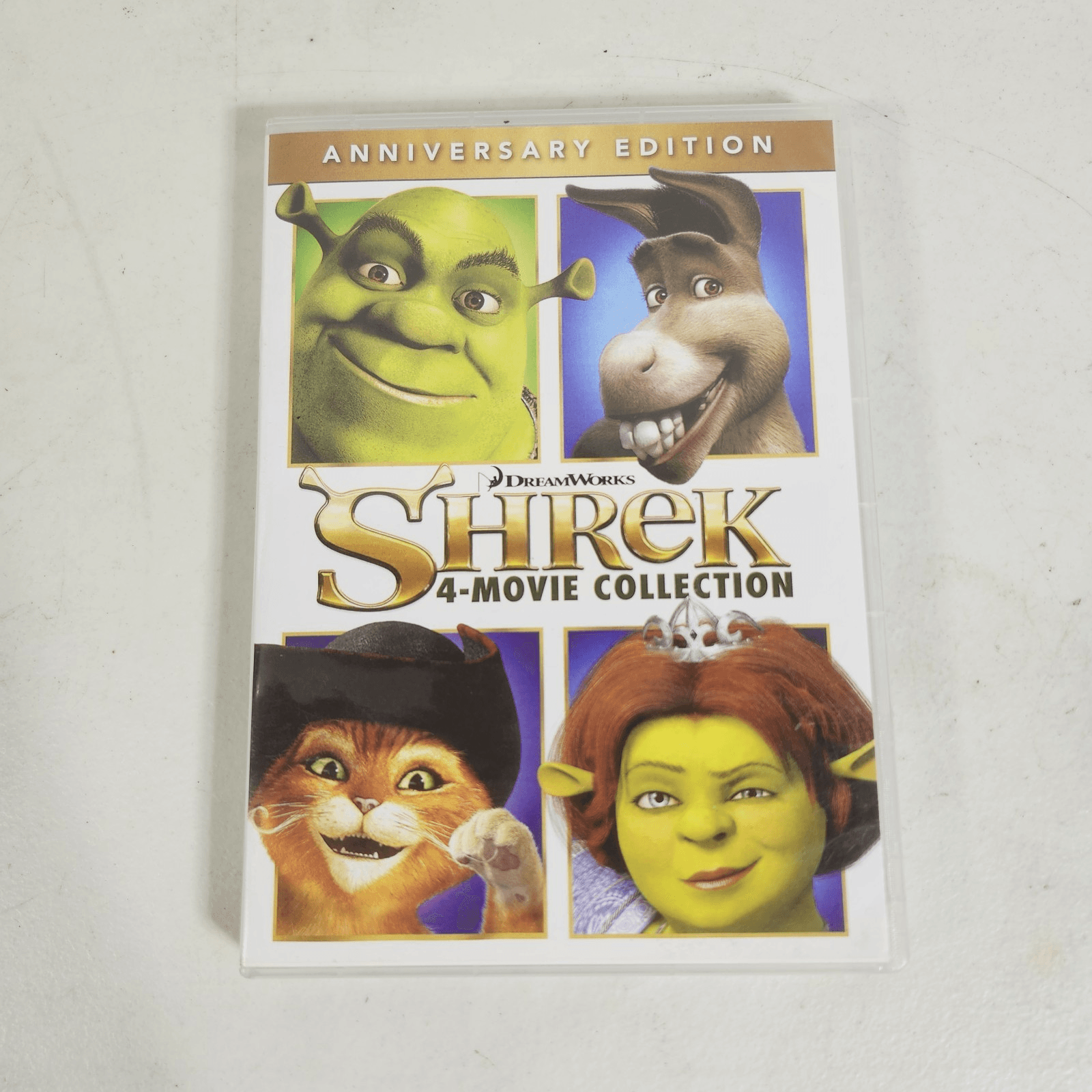 Shrek The 4 Movie Collection DVD Kids Cartoon Mike Myers - Thumbnail 3