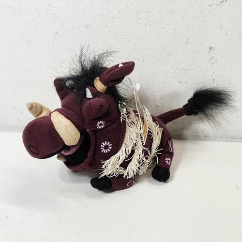 Disney The Lion King Pumba Plush Broadway Stuffed Animal Toy - Thumbnail 3