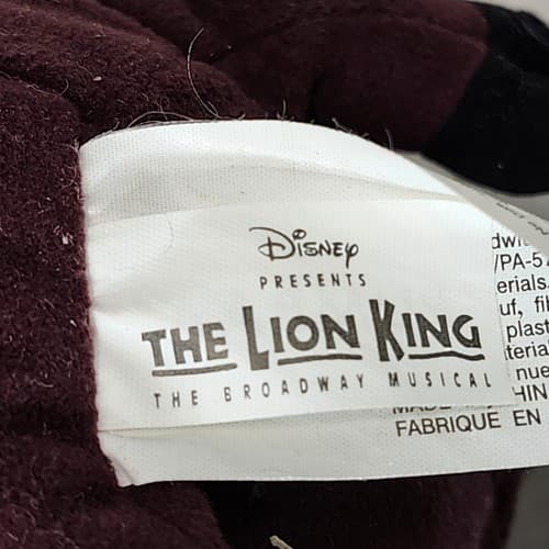 Disney The Lion King Pumba Plush Broadway Stuffed Animal Toy - Thumbnail 11