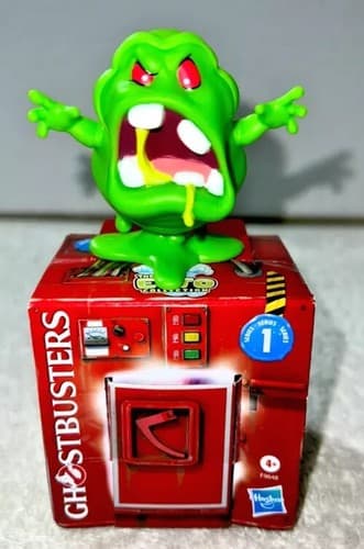 2024 Ghostbusters Ecto Collection Slimer Red Eyes Series 1 Vinyl Figure NEW - Thumbnail 2