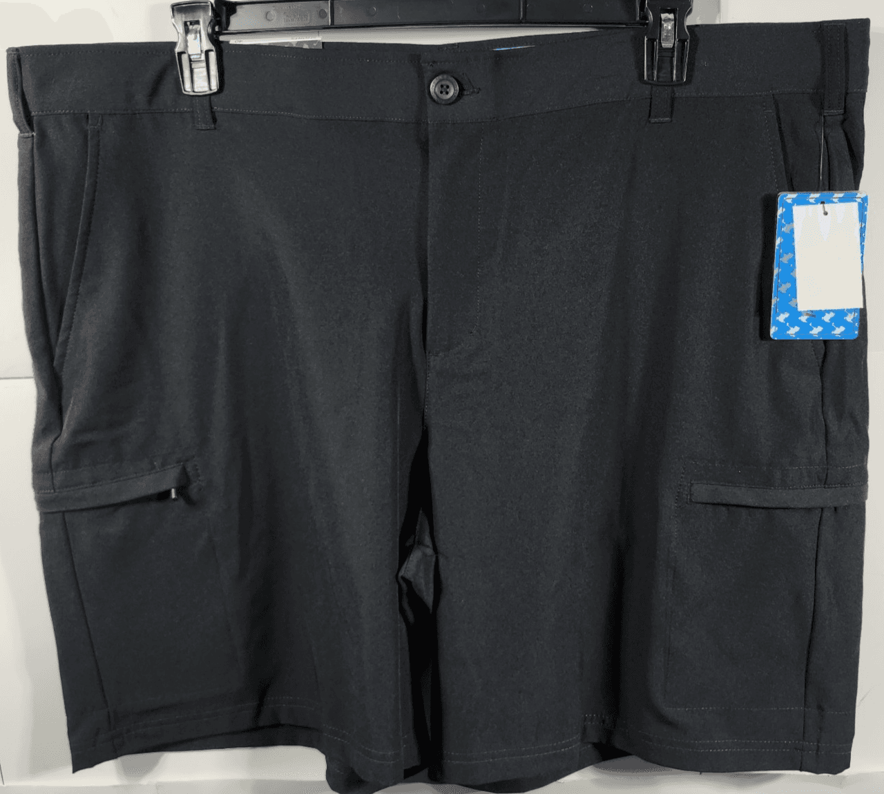Birdie Bound Men’s 40 Cargo Shorts Stretch Easy Care Flex Waist 9” Khaki NEW - Thumbnail 5
