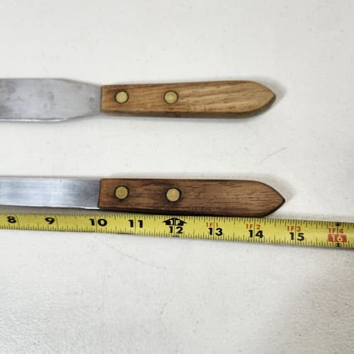 Stanley Knife Serrated Stainless Blade Wood Handle Lot Bundle - Thumbnail 3