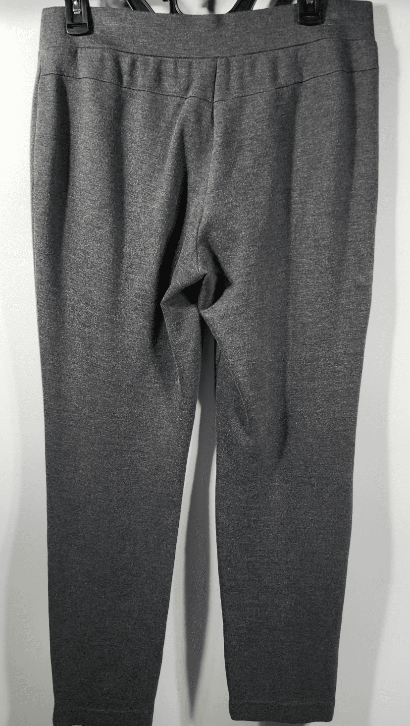 Anne Klein Women's 6 Pull-On Dress Pants Gray Mid Rise Stretch - Thumbnail 4