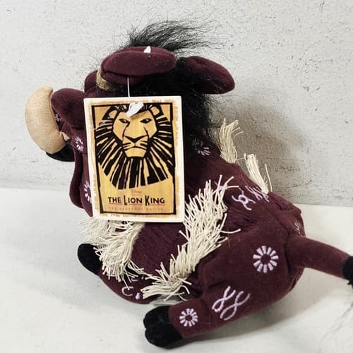 Disney The Lion King Pumba Plush Broadway Stuffed Animal Toy - Thumbnail 5