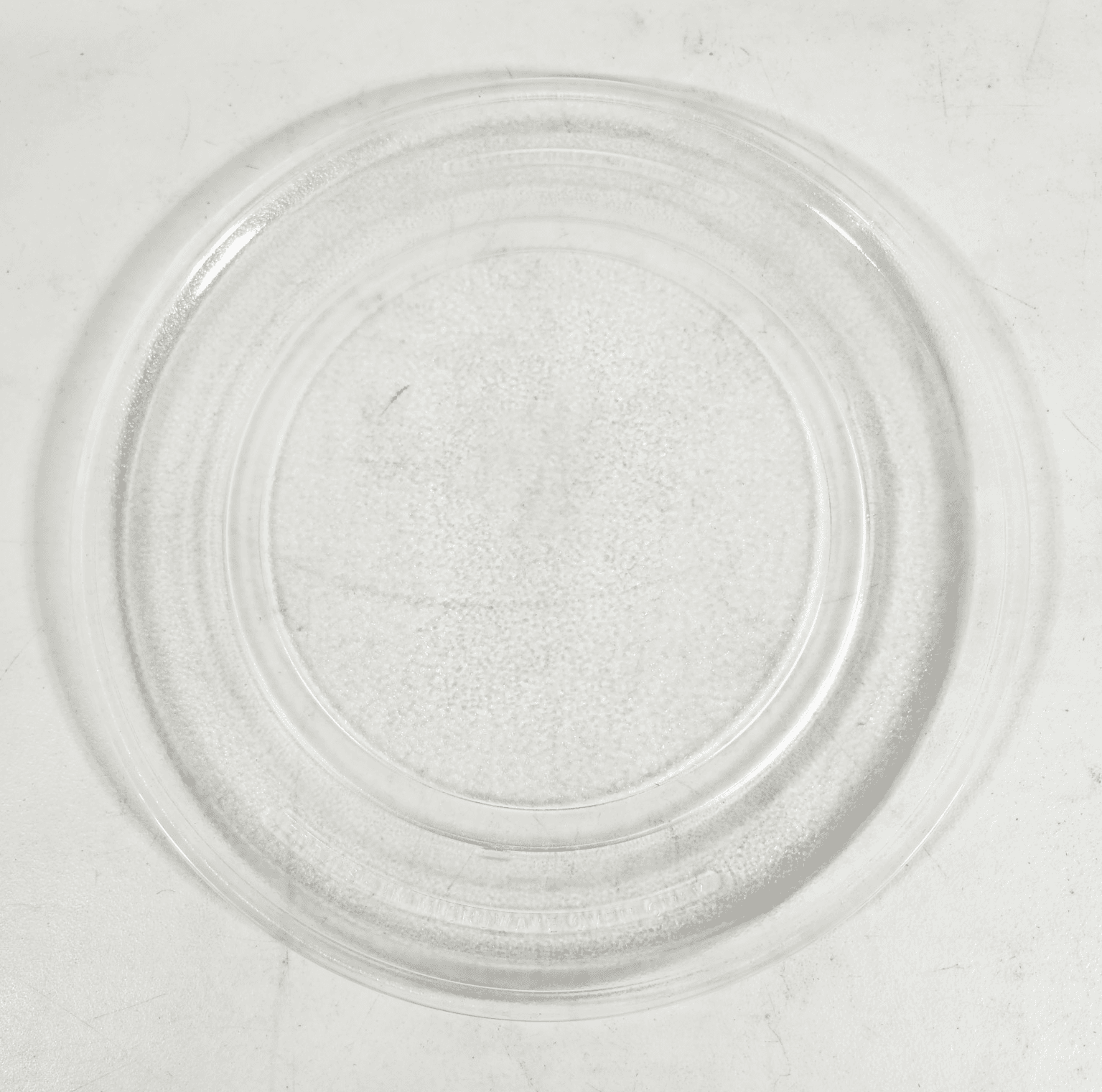 14" Microwave Plate Turntable Clear Glass 4036151 - Thumbnail 2