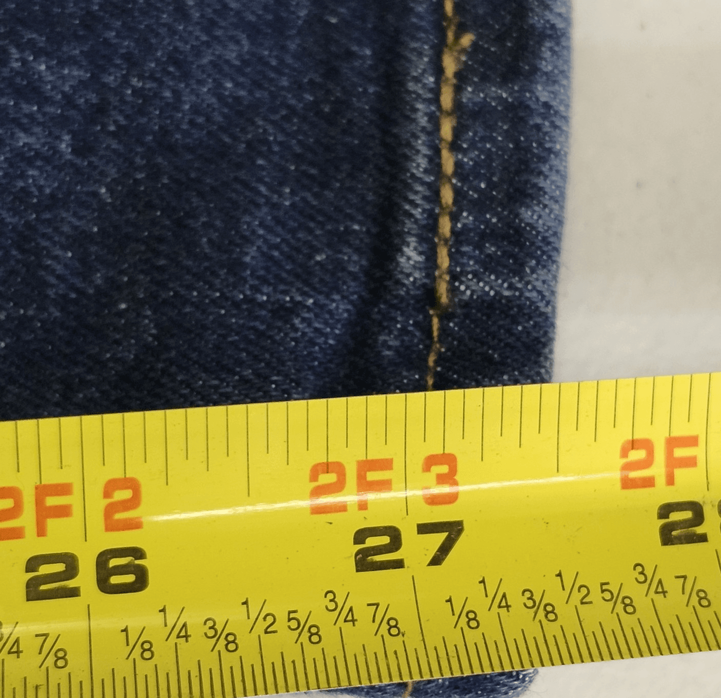 Levi's Jeans Women's 2 High Rise Straight Dark Blue Denim NEW - Thumbnail 3