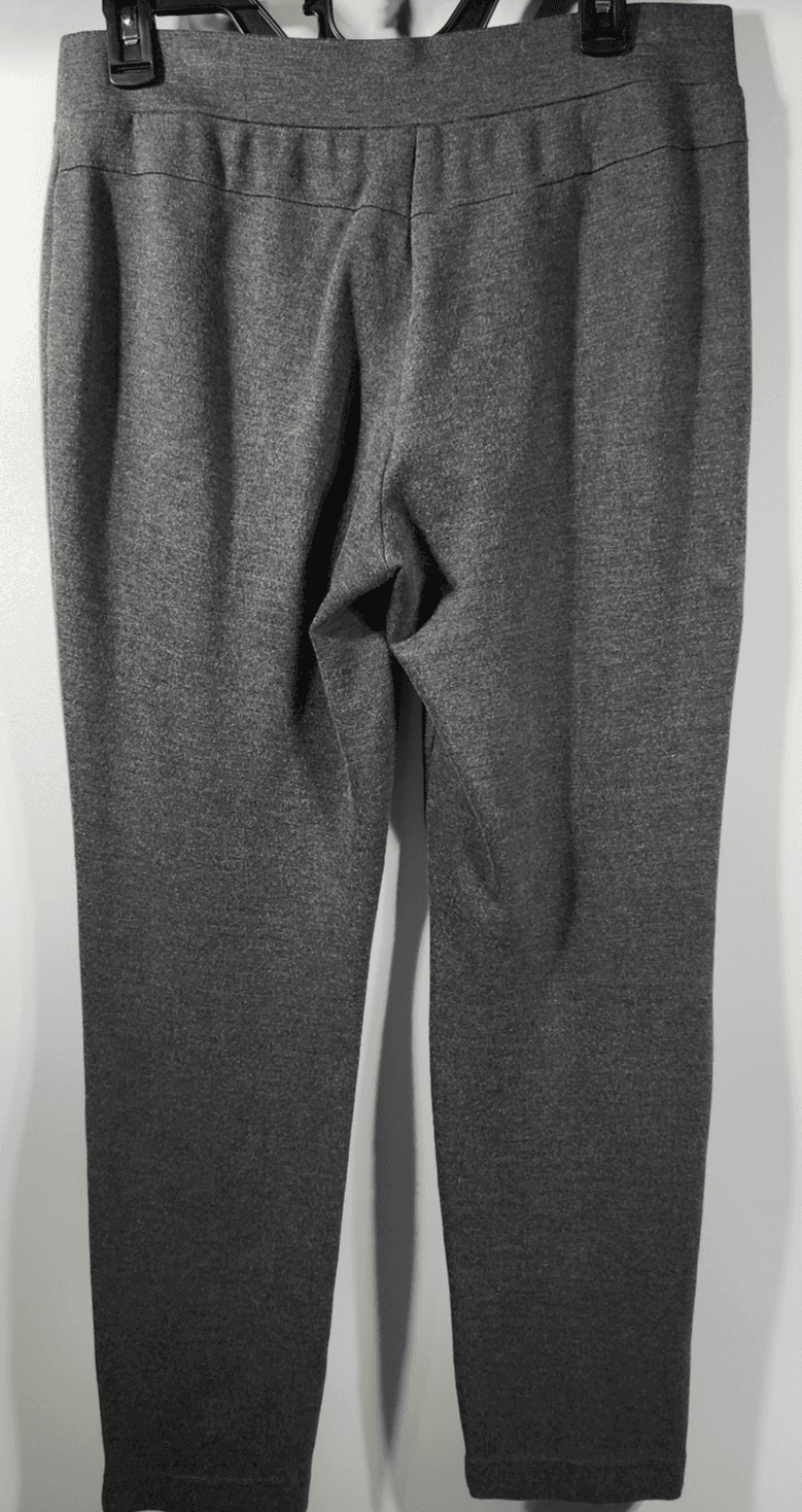 Anne Klein Women's 6 Pull-On Dress Pants Gray Mid Rise Stretch - Thumbnail 6