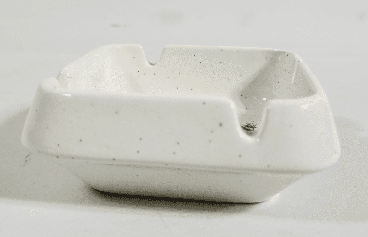 Pottery Craft Butterfly MCM Ashtray Colorado Made in USA Vintage - Thumbnail 5