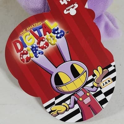 The Amazing Digital Circus Jax 8 Inch Deluxe Plush Kids Stuffed Toy NEW - Thumbnail 5