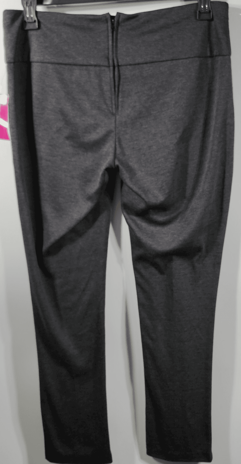 Vintage Dots Women's Mid Rise Gray Size 11/12 Stretch Dress Pants Curvy NEW - Thumbnail 6