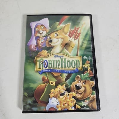 Robin Hood Most Wanted Edition DVD Kids Cartoon Movie Disney - Thumbnail 4