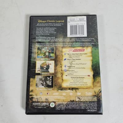Robin Hood Most Wanted Edition DVD Kids Cartoon Movie Disney - Thumbnail 5