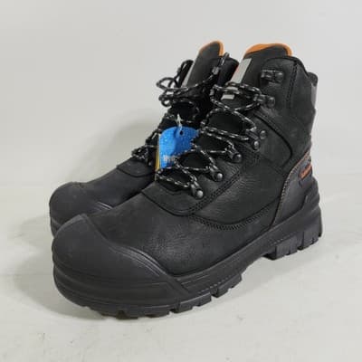 Herman Survivors Groundbreaker Steel Toe Waterproof Work Boots Men's 7.5 Black - Thumbnail 5