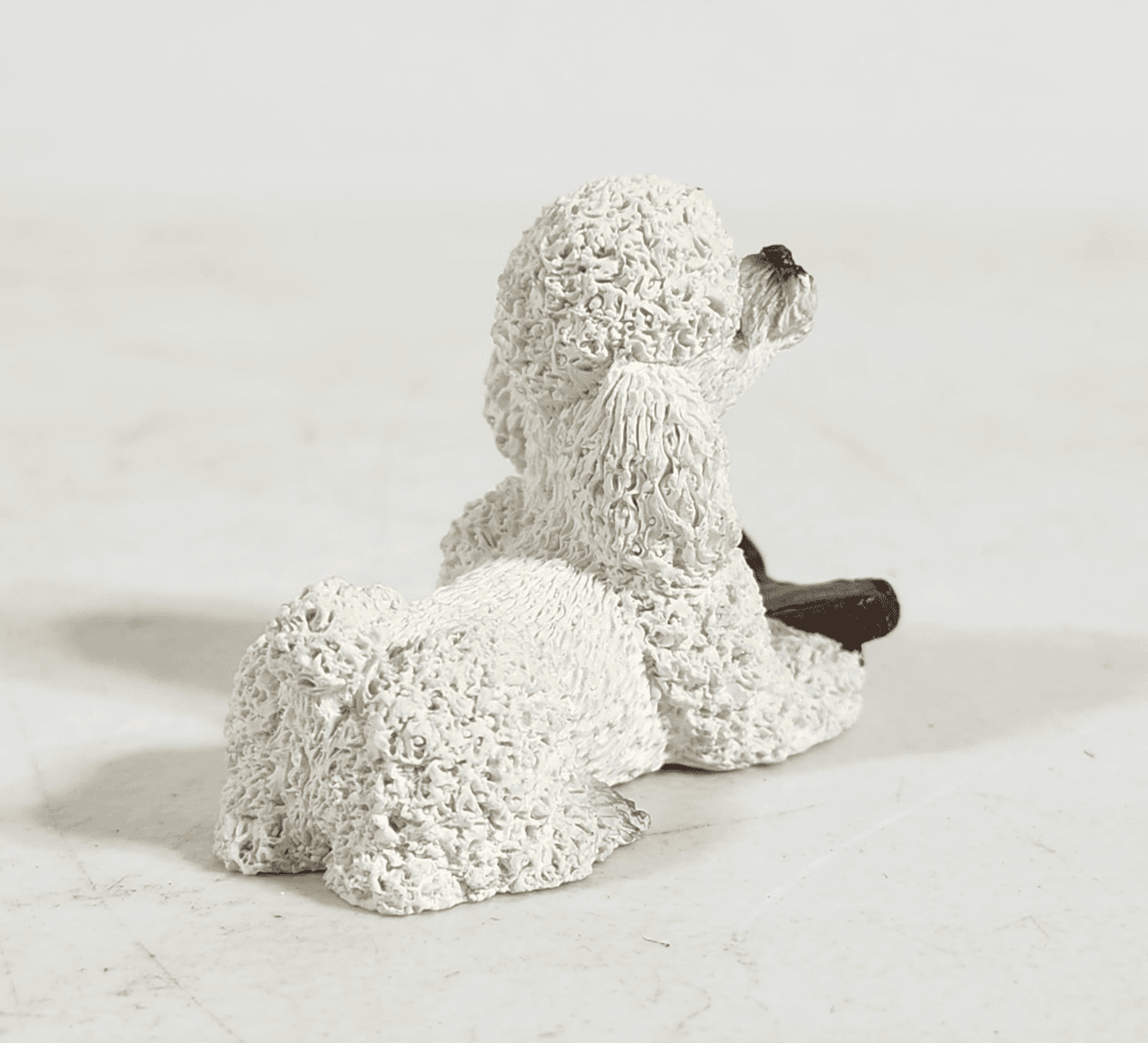 Vintage Stone Critters Poodle SCL-104 Collectable Resin Dog Figurine USA - Thumbnail 7