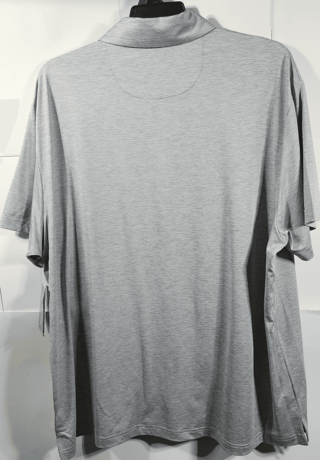 Birdie Bound Polo Shirt Mens 3XL Golf Performance Stretch Short Sleeve Gray NEW - Thumbnail 4