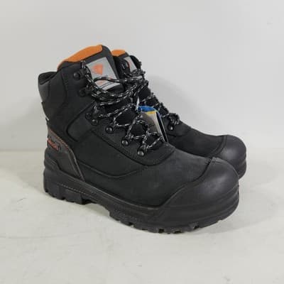 Herman Survivors Groundbreaker Steel Toe Waterproof Work Boots Men's 7.5 Black - Thumbnail 7